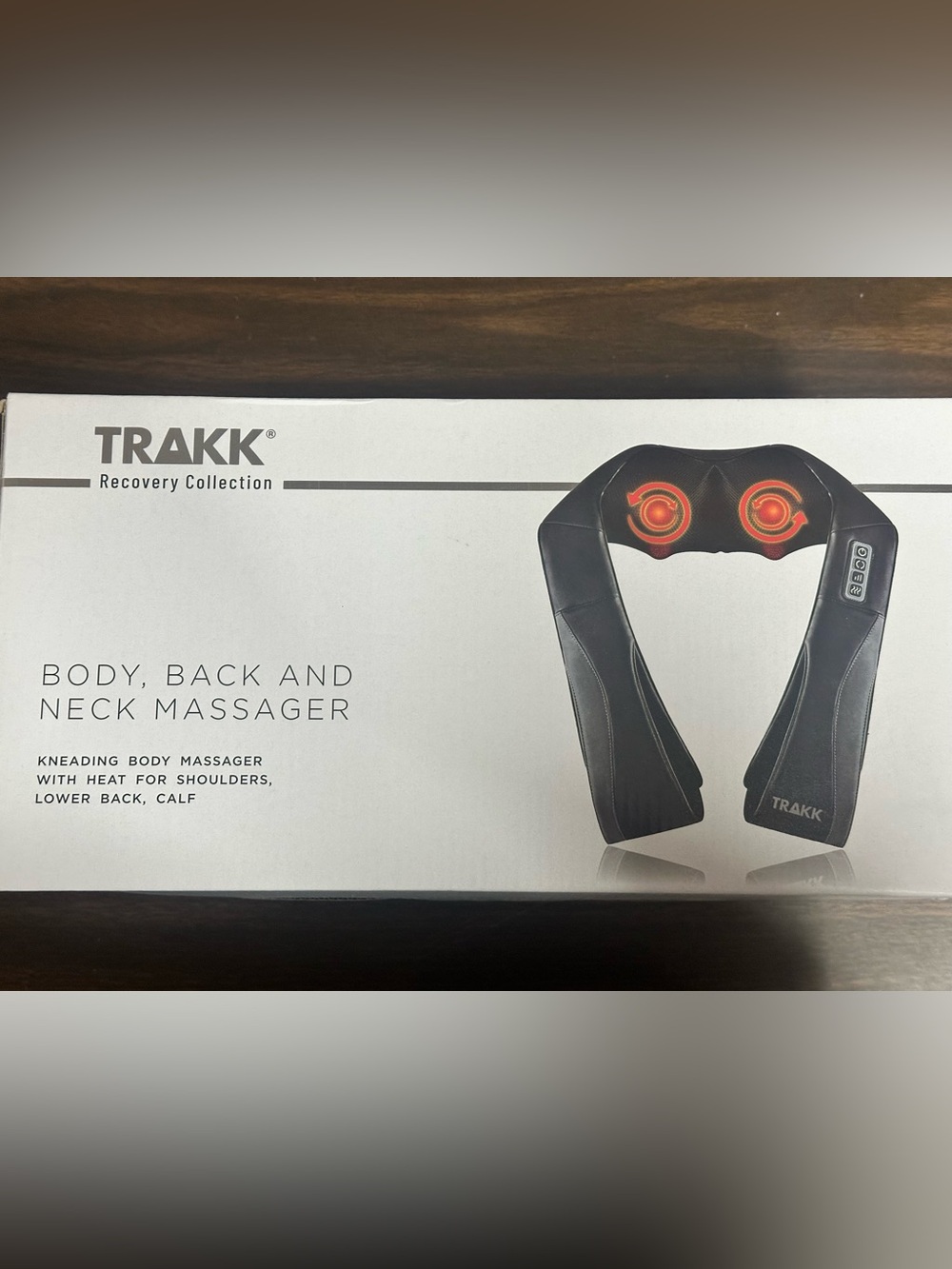 Black Body, Back & Neck Massager with Heat
